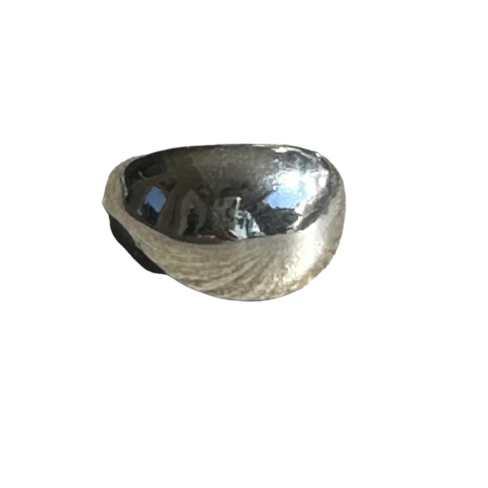 Silver Chunky Cuff Ring
